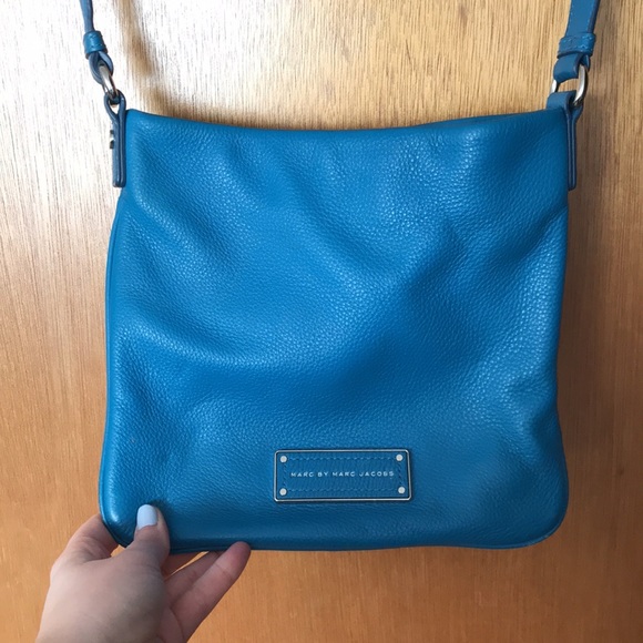 Turquoise/aqua Marc by Marc Jacobs crossbody bag - Picture 2 of 4